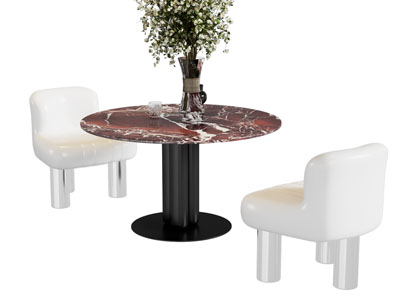 现代休闲洽谈桌椅组合