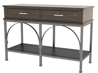 法式玄关柜 边柜3d模型 法式玄关柜 边柜