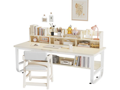 现代书桌椅组合3d模型 现代书桌椅组合