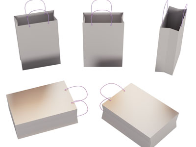 现代纸袋 手提袋