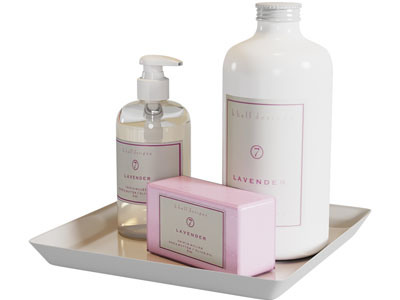 现代护肤品 香皂 卫浴小件