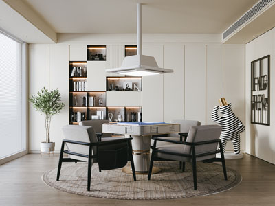 现代棋牌室 娱乐休闲室