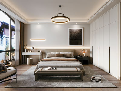 现代卧室