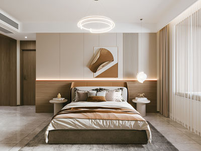 现代卧室