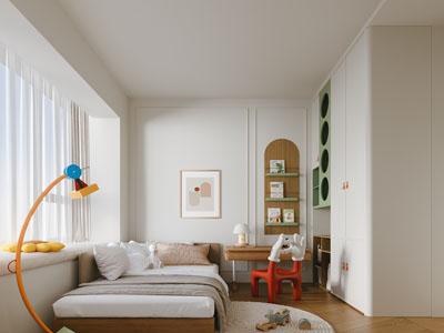 现代卧室 儿童房