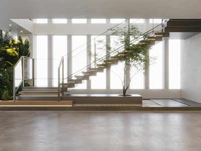 现代楼梯间