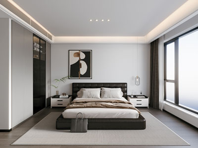 现代卧室