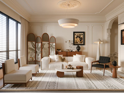 法式中古风客厅