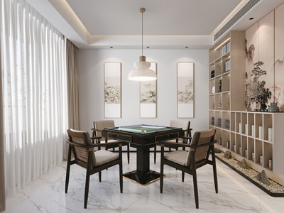 新中式棋牌室 娱乐休闲室