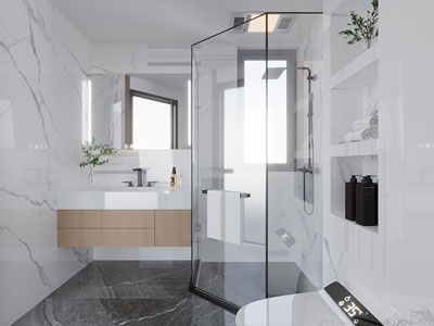 现代卫浴间 洗手间