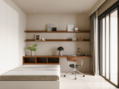现代榻榻米卧室