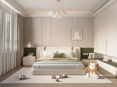 现代卧室 儿童房