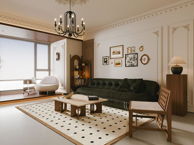 法式中古风客厅