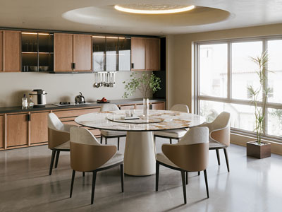 侘寂风中古餐厅3d模型 侘寂风中古餐厅