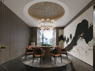 新中式酒店包厢包间