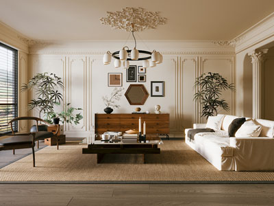 法式中古风客厅