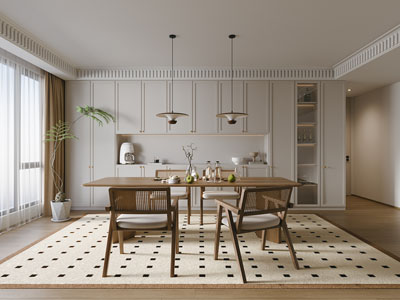 现代中古风餐厅