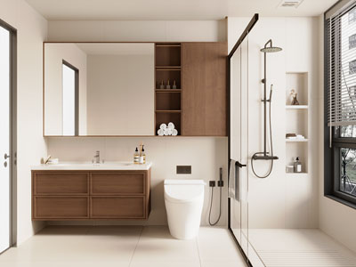 现代中古卫浴间 洗手间