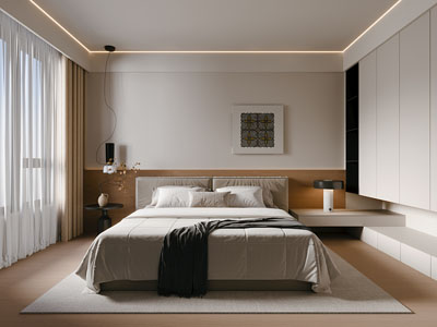 现代卧室