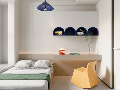 现代榻榻米卧室