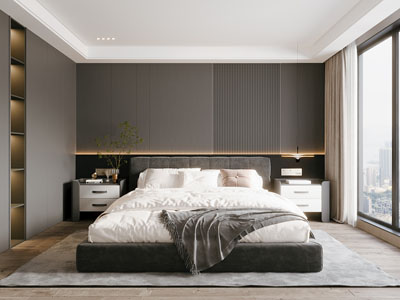 现代卧室