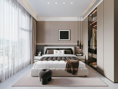现代卧室