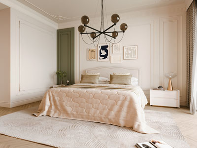 法式轻奢卧室