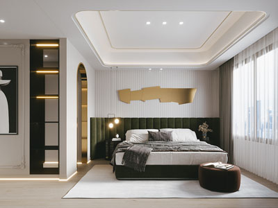 现代卧室
