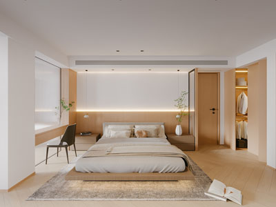 现代卧室