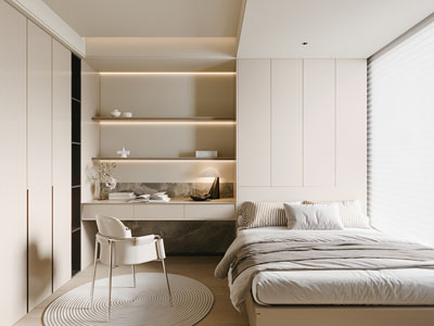 现代榻榻米卧室