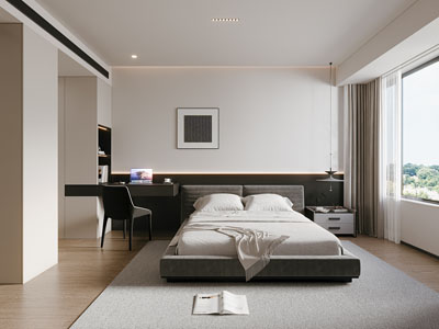 现代卧室