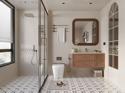 现代卫浴间 洗手间