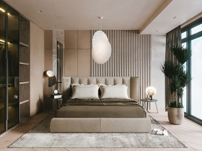 现代卧室