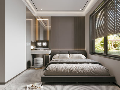 现代卧室
