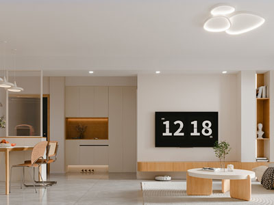 现代客厅餐厅 玄关柜3d模型 现代客厅餐厅 玄关柜