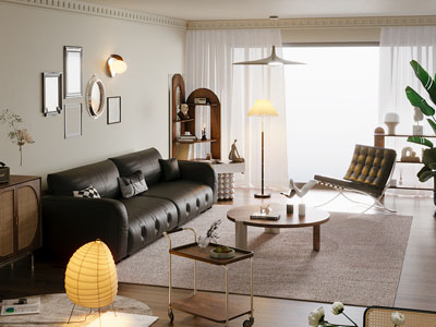 法式中古风客厅