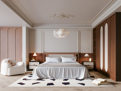 法式中古风卧室