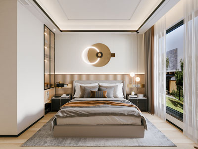 新中式卧室