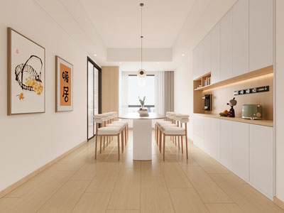 日式奶油风餐厅