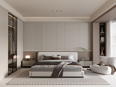 现代卧室