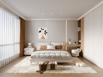 现代卧室