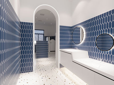 地中海公共卫生间 洗手间