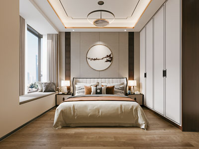 新中式卧室