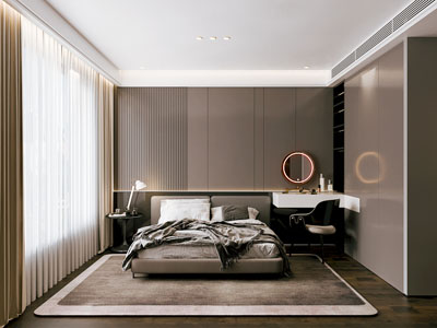 现代卧室