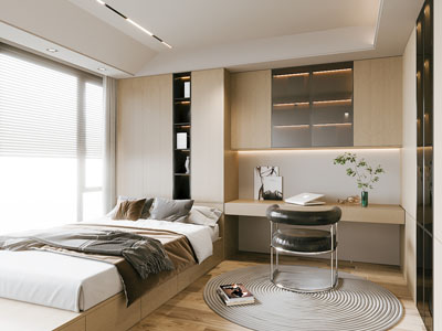 现代榻榻米卧室