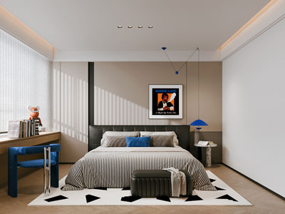 现代卧室 儿童房