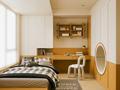 现代榻榻米卧室