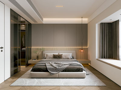 现代卧室