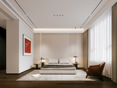 现代卧室