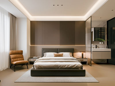 现代卧室